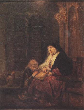 REMBRANDT Harmenszoon van Rijn Hannab in the Temple (mk33) oil painting picture